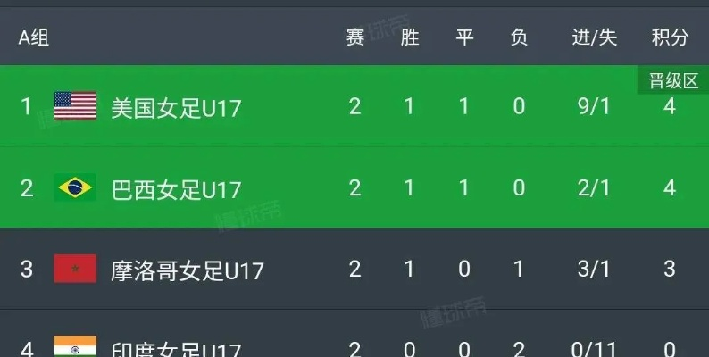 U16女足世界杯战绩 回顾与分析-第3张图片-www.211178.com_果博福布斯