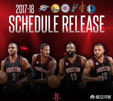 2017NBA火箭队赛程全攻略